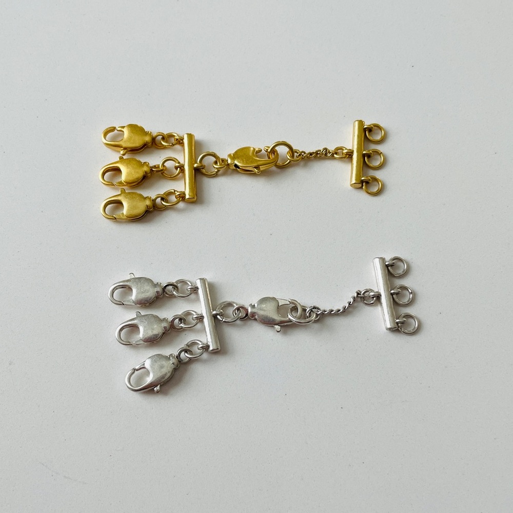 Madewell Two-Pack Necklace Layering Clasps